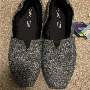 Tom’s fur lined shoes